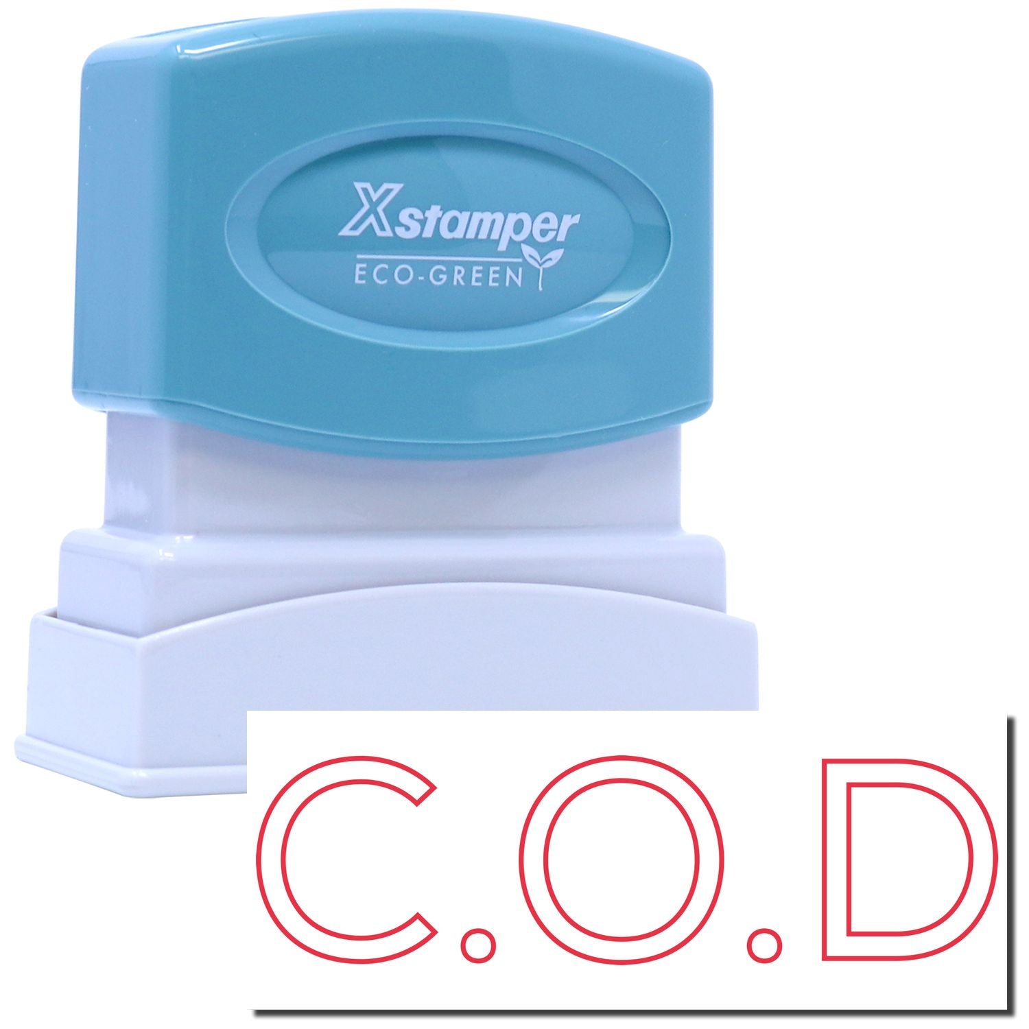 Red C.O.D. Xstamper Stamp Main Image