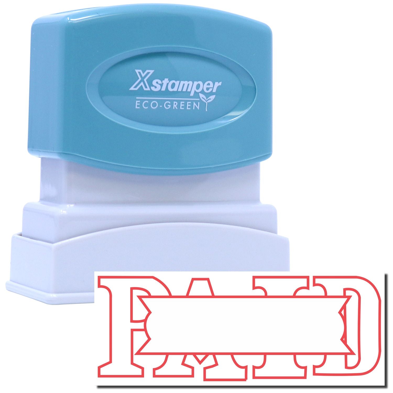 Red Paid Xstamper Stamp Main Image
