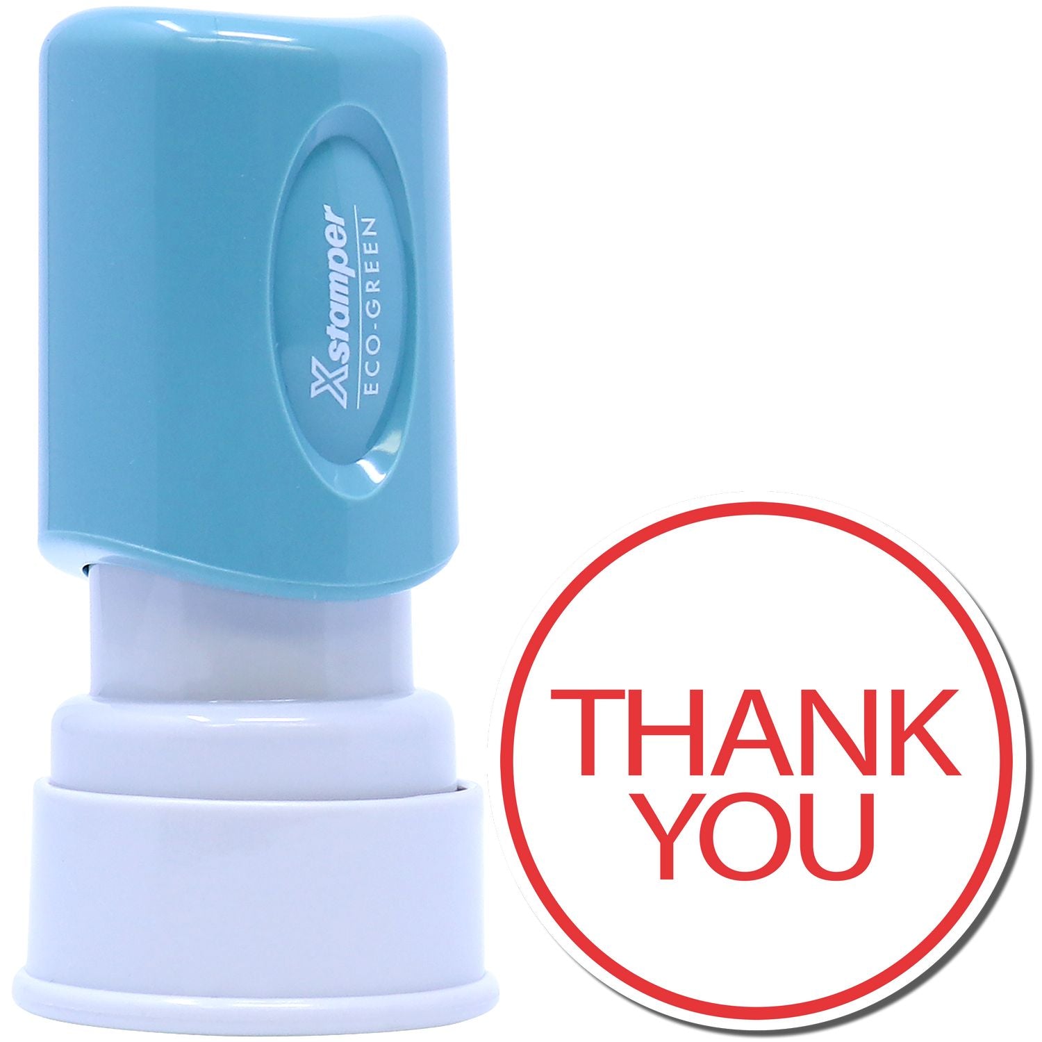Red Thank You Xstamper Stamp Main Image