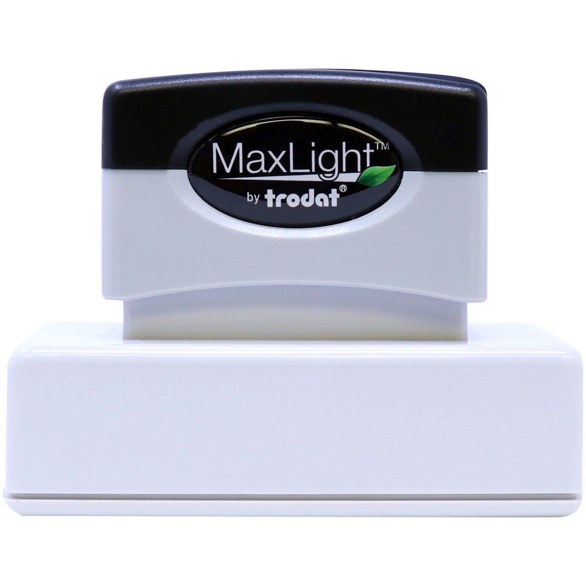 Trodlat MaxLight portable lighting device label on white base, showing MaxLight by Trodlat for reliable illumination applications.