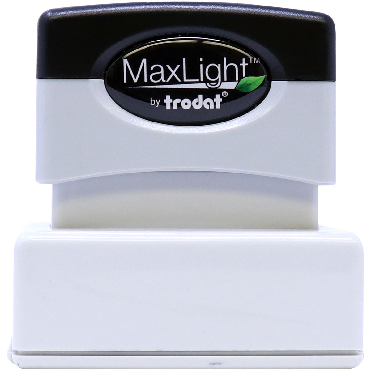 MaxLight by Frodat logo on top of a compact lighting device housing.