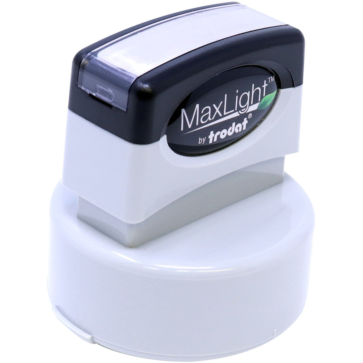 MaxLight by Trodat self-inking stamp head, compact office date stamp for fast document marking