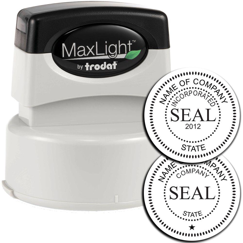 MaxLight Pre Ink Company Seal Stamp Main Image