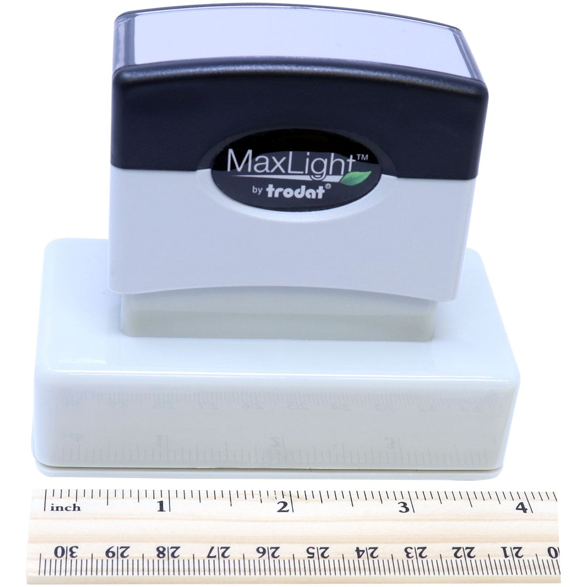 MaxLight by frodat portable device with size measurement ruler, showing product dimensions for sale.