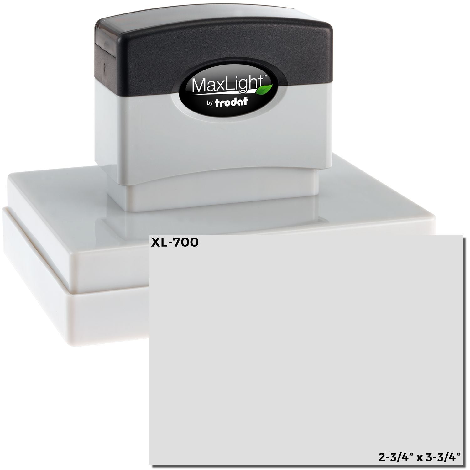 Maxlight Xl2 700 Pre Inked Stamp 2 3 4 X 3 3 4 Main Image