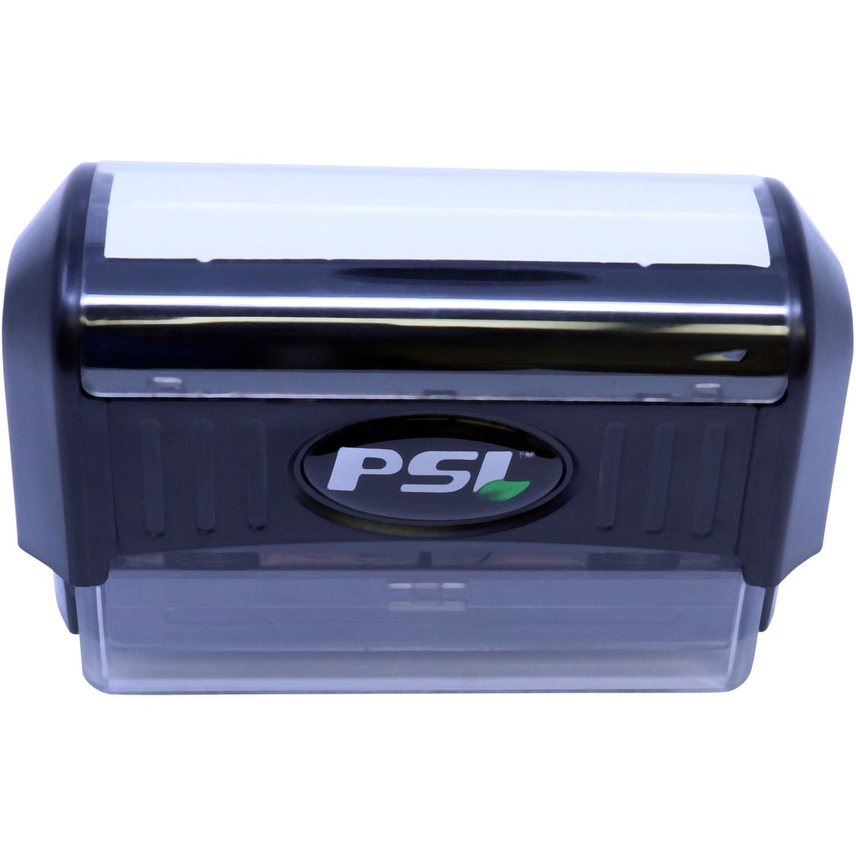 Front view of Sony PlayStation 3 (PS3) gaming console with disc drive slot and PS3 logo.