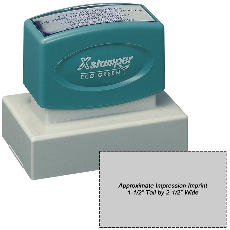 Main Image for N16 Custom Xstamper 1-1/2 x 2-1/2