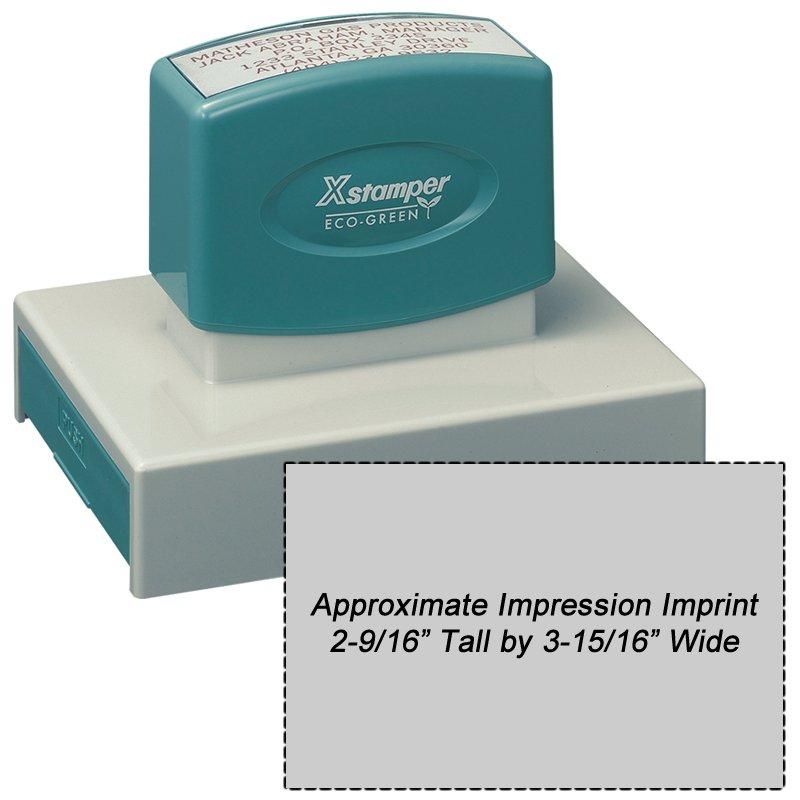 Main Image for N28 Custom Xstamper 2-9/16 x 3-15/16