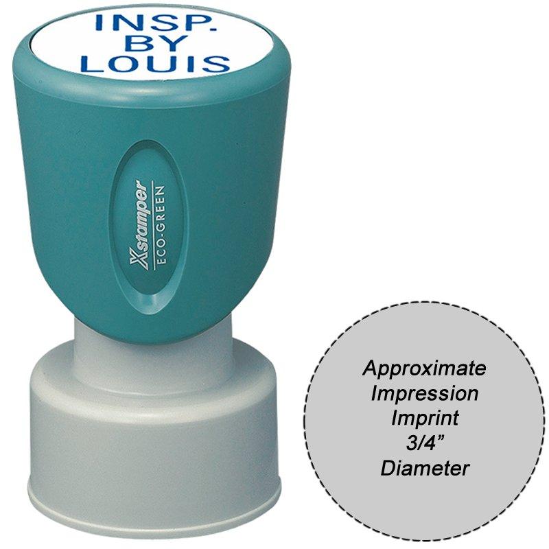 Main Image for N48 Custom Xstamper 3/4 Diameter