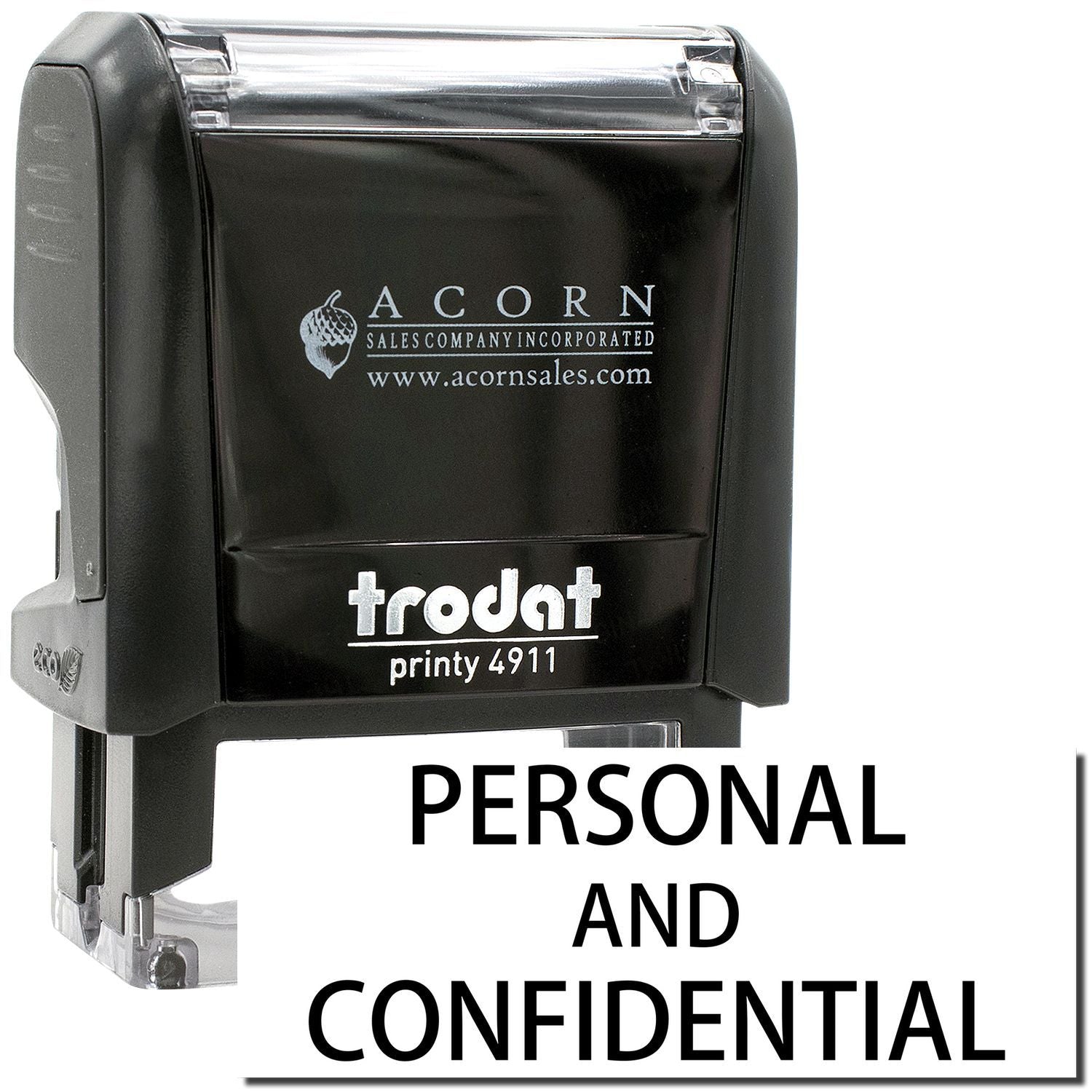 Trodat Printy 4911 personal and confidential self-inking stamp for office documents