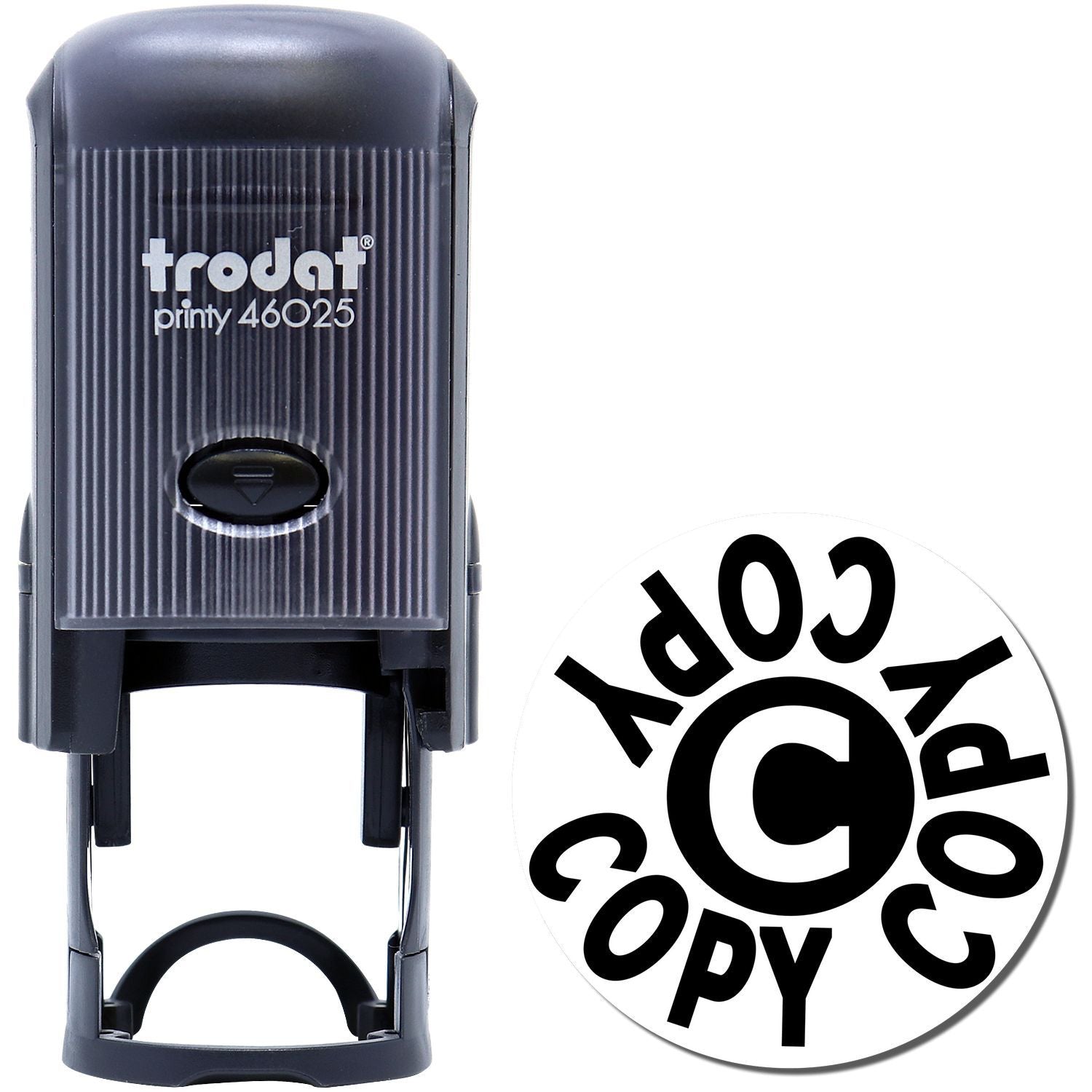 Trodat Printy 46025 self-inking copy stamp with COPY impression icon