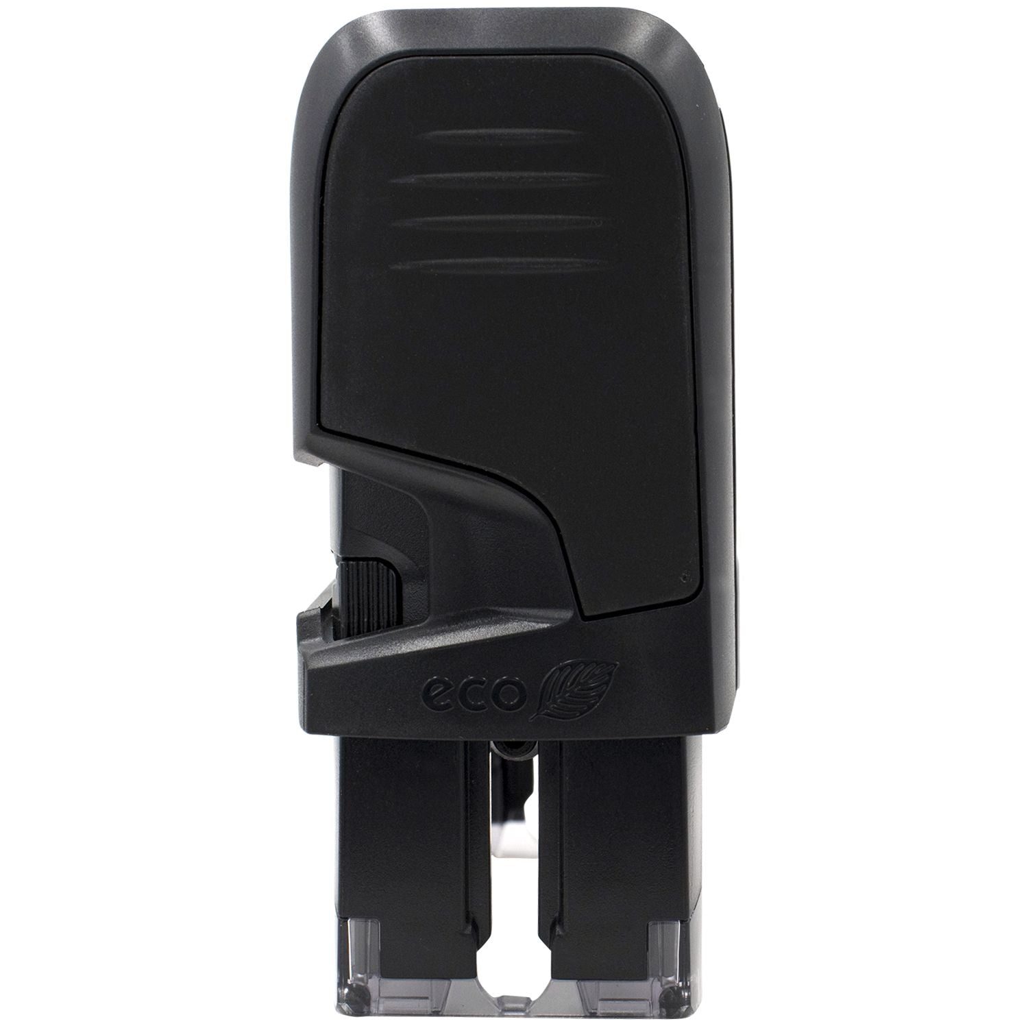 Black eGo e-cig vape battery power module with connector base, close-up for eGo-compatible replacement parts and charging contact points.