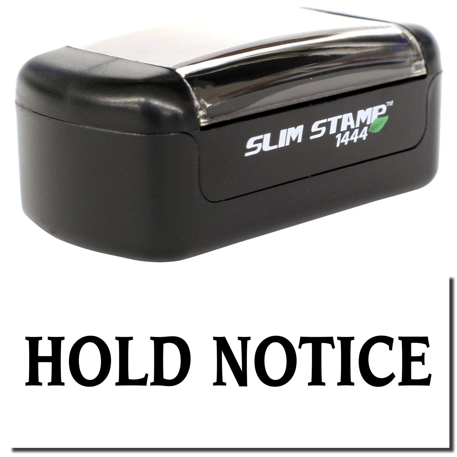 Slim Stamp 1444 hold notice self-inking rubber stamp for office documents