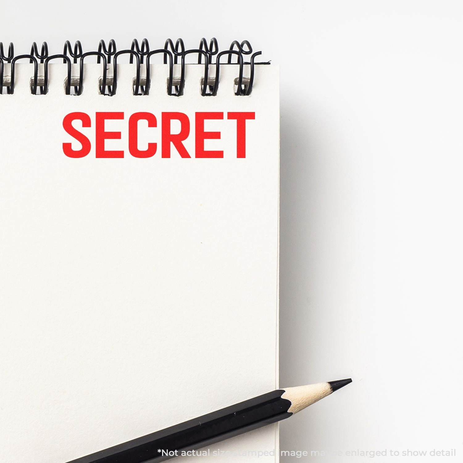 Confidentiality concept image: SECRET notebook with padlock and pencil, symbolizing secure information protection for data privacy.