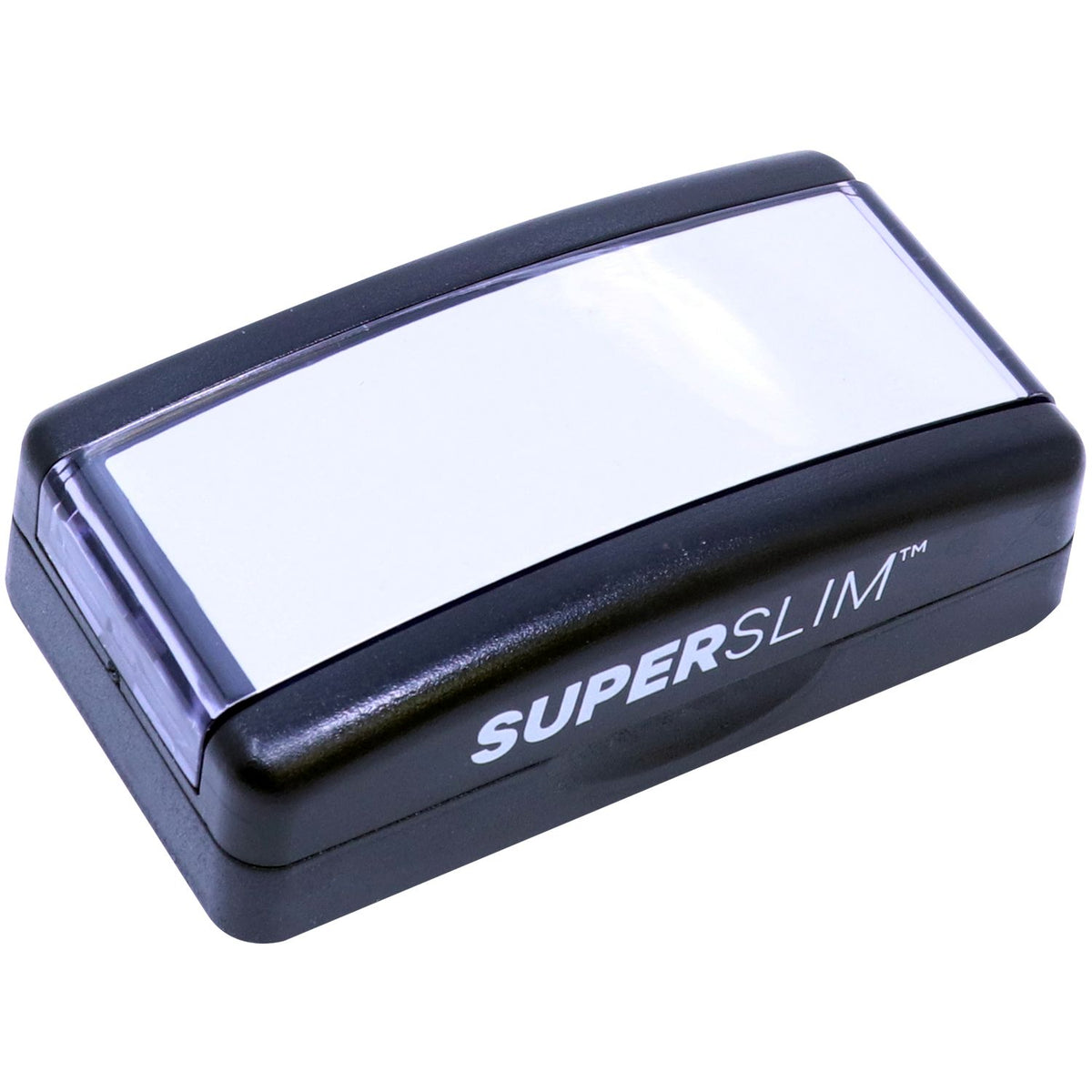 SuperSlim portable slim electronic device with clear display window for compact control