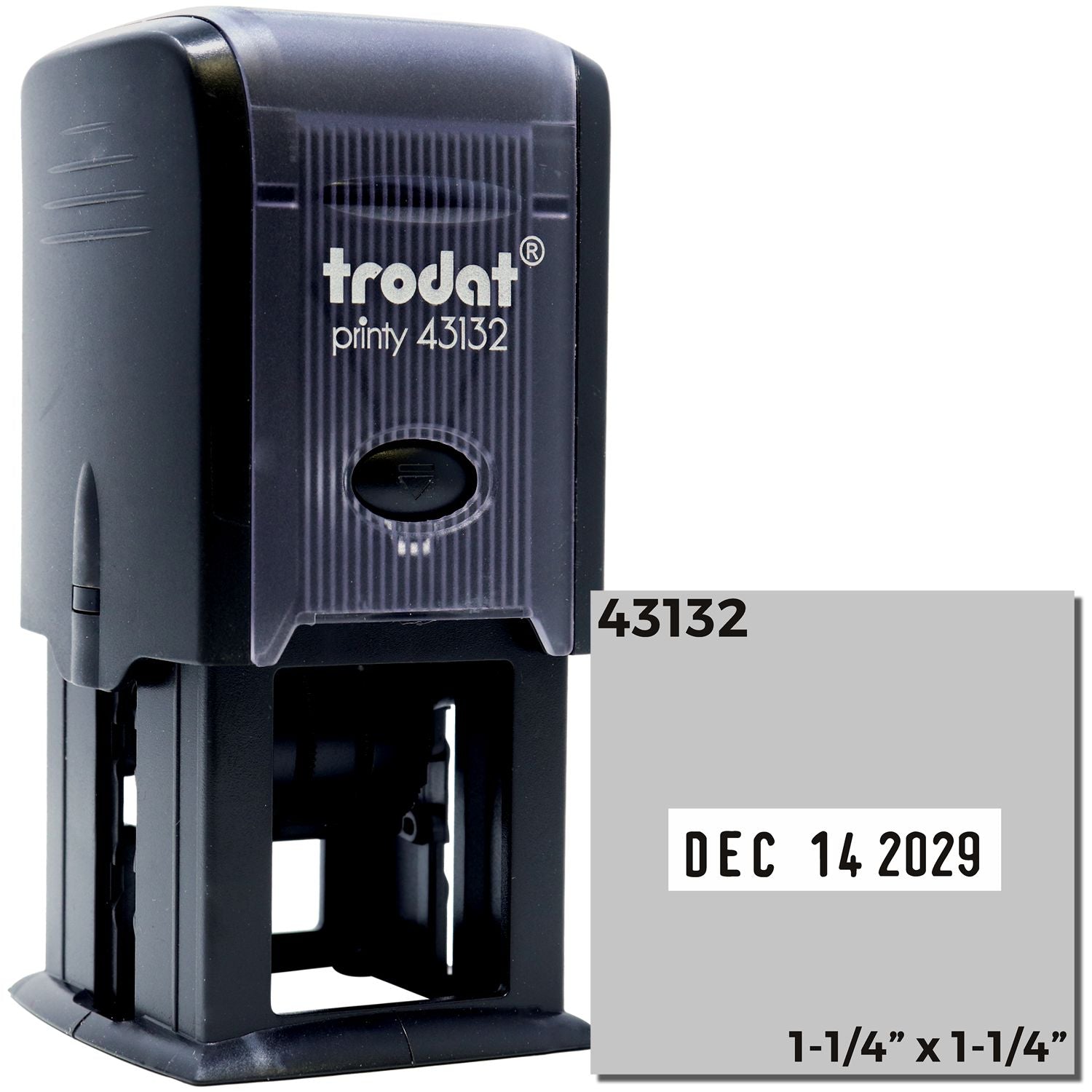 Trodat 43132 Date Stamp 1-1/4 x 1-1/4 DS-43132 Main Image