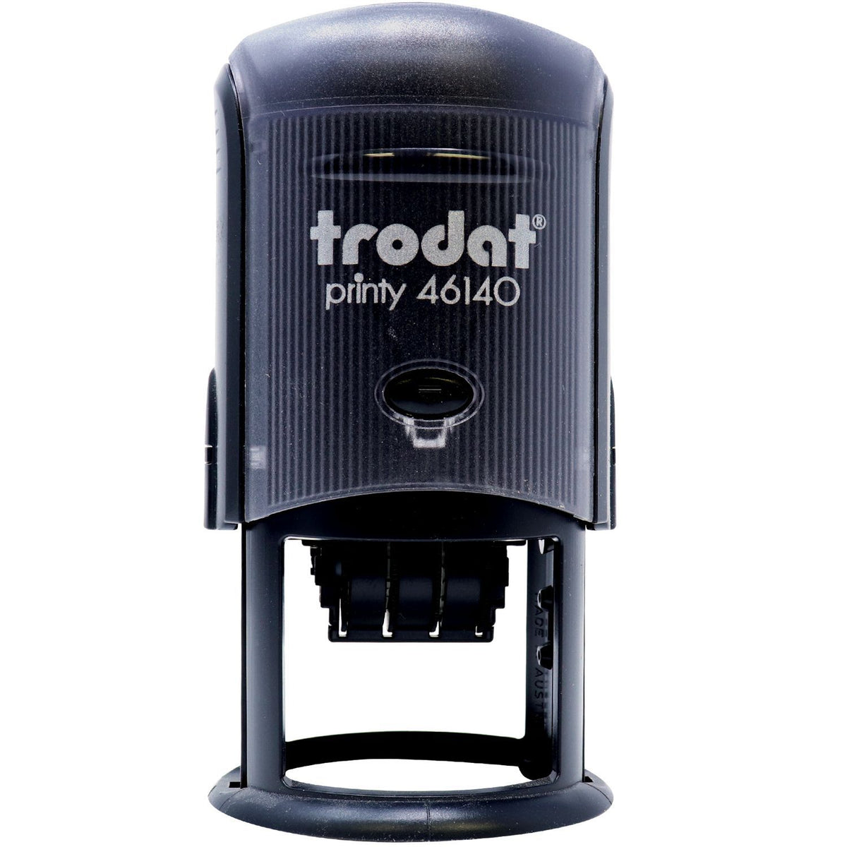 Trodat Printy 46140 self-inking rubber stamp on white background