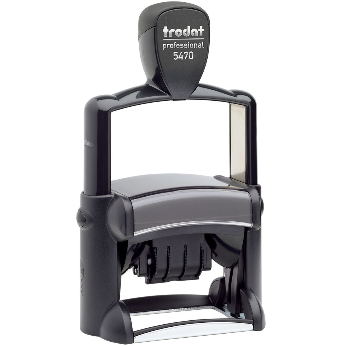 Trodat Professional 5470 self-inking rubber stamp on white background