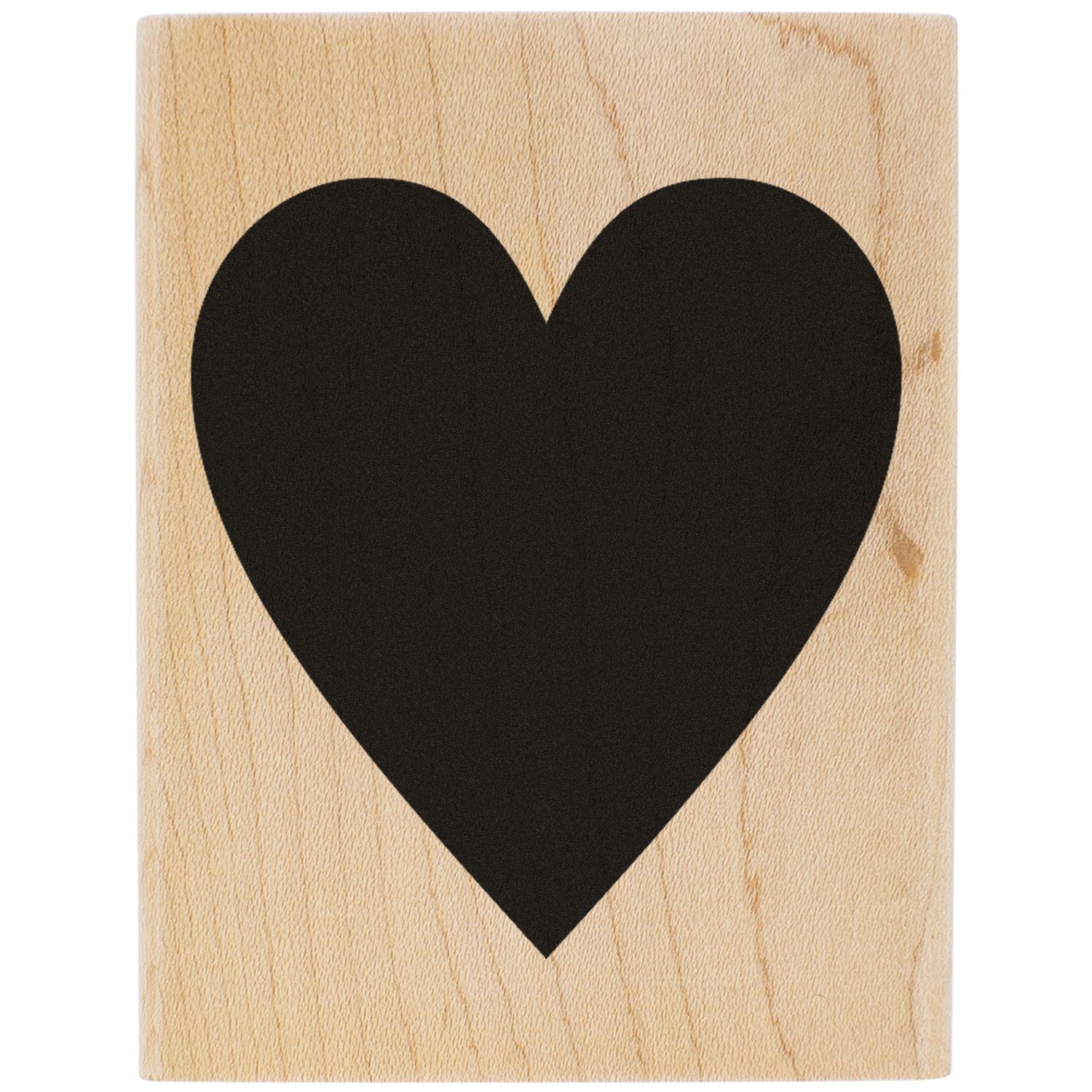 Black heart icon on light wooden background, minimalist love and romance design.