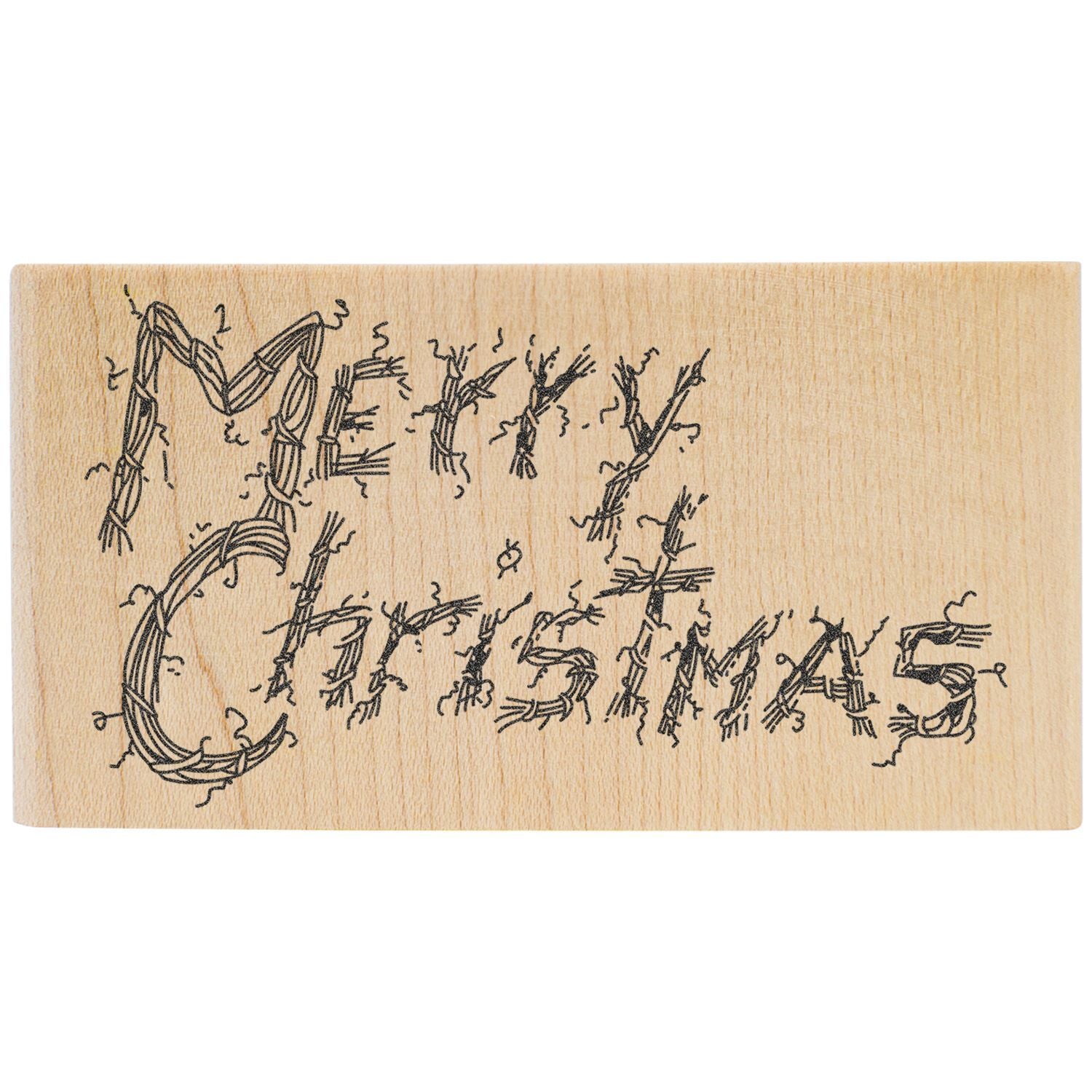 Rustic engraved wooden sign with decorative hand-drawn lettering and natural wood grain texture
