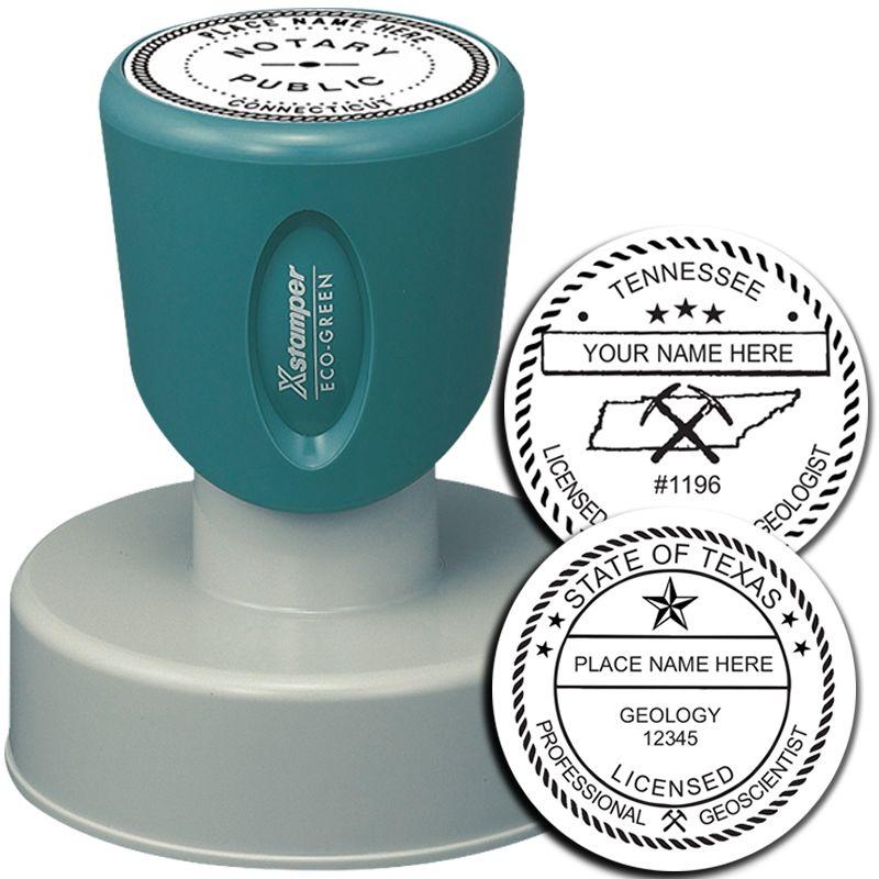 Xstamper Geologist Pre Inked Rubber Stamp Of Seal 3038Geo Main Image