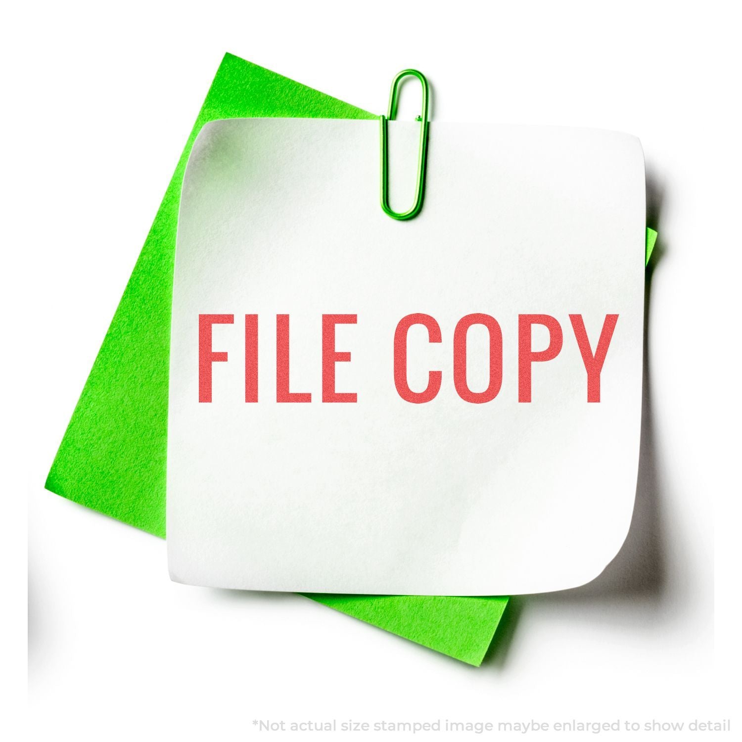 Red File Copy Xstamper Stamp