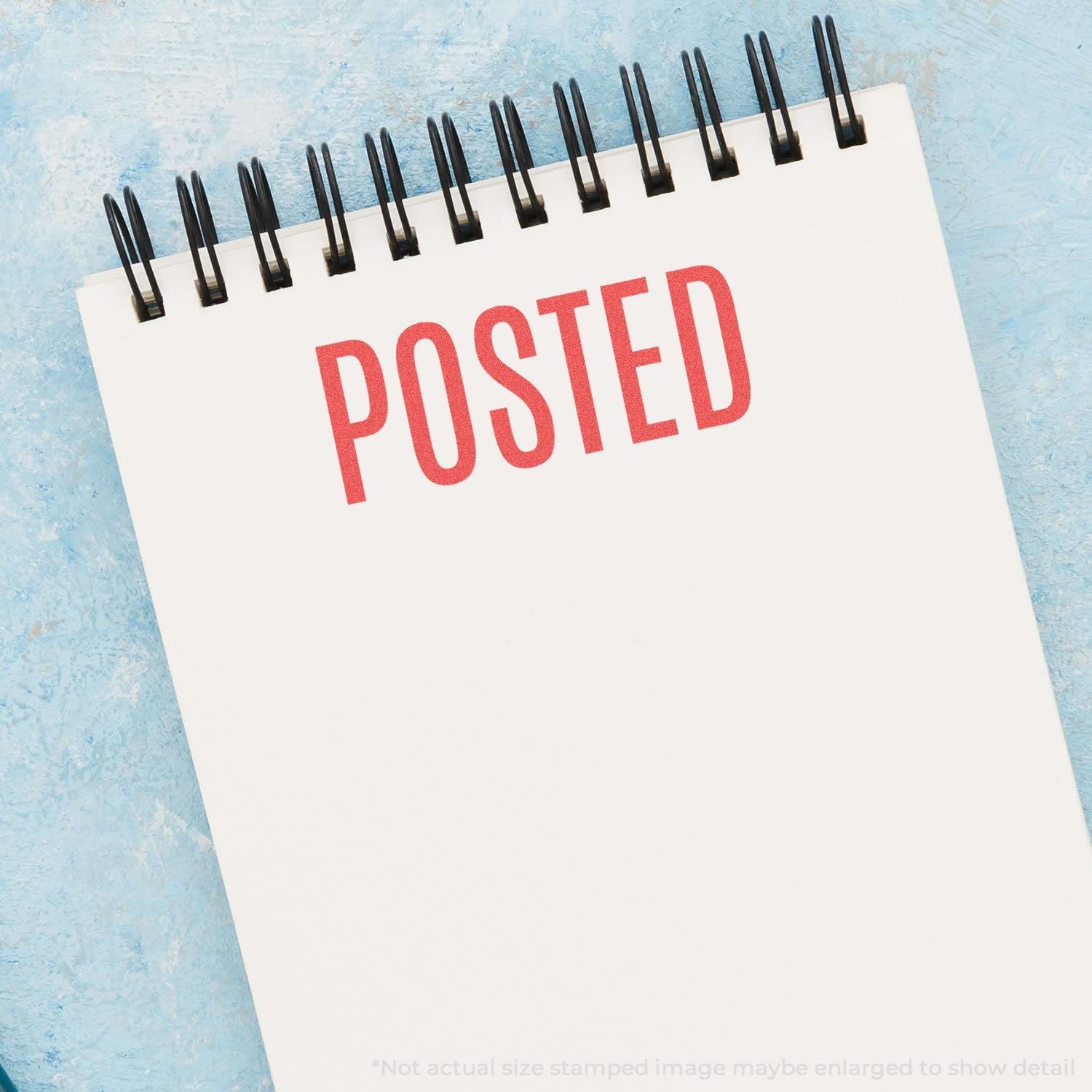 Calendar page with POSTED label, signifying publication or announcement date.