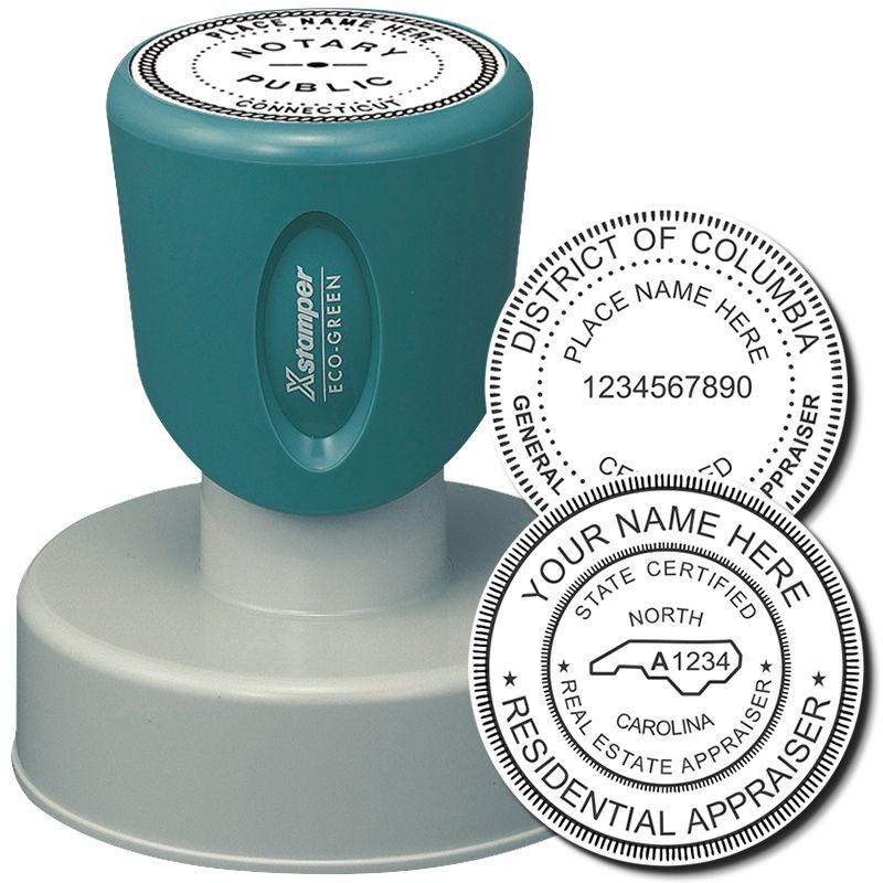 Xstamper Real Estate Appraiser Pre Inked Rubber Stamp Of Seal 3038Rea Main Image