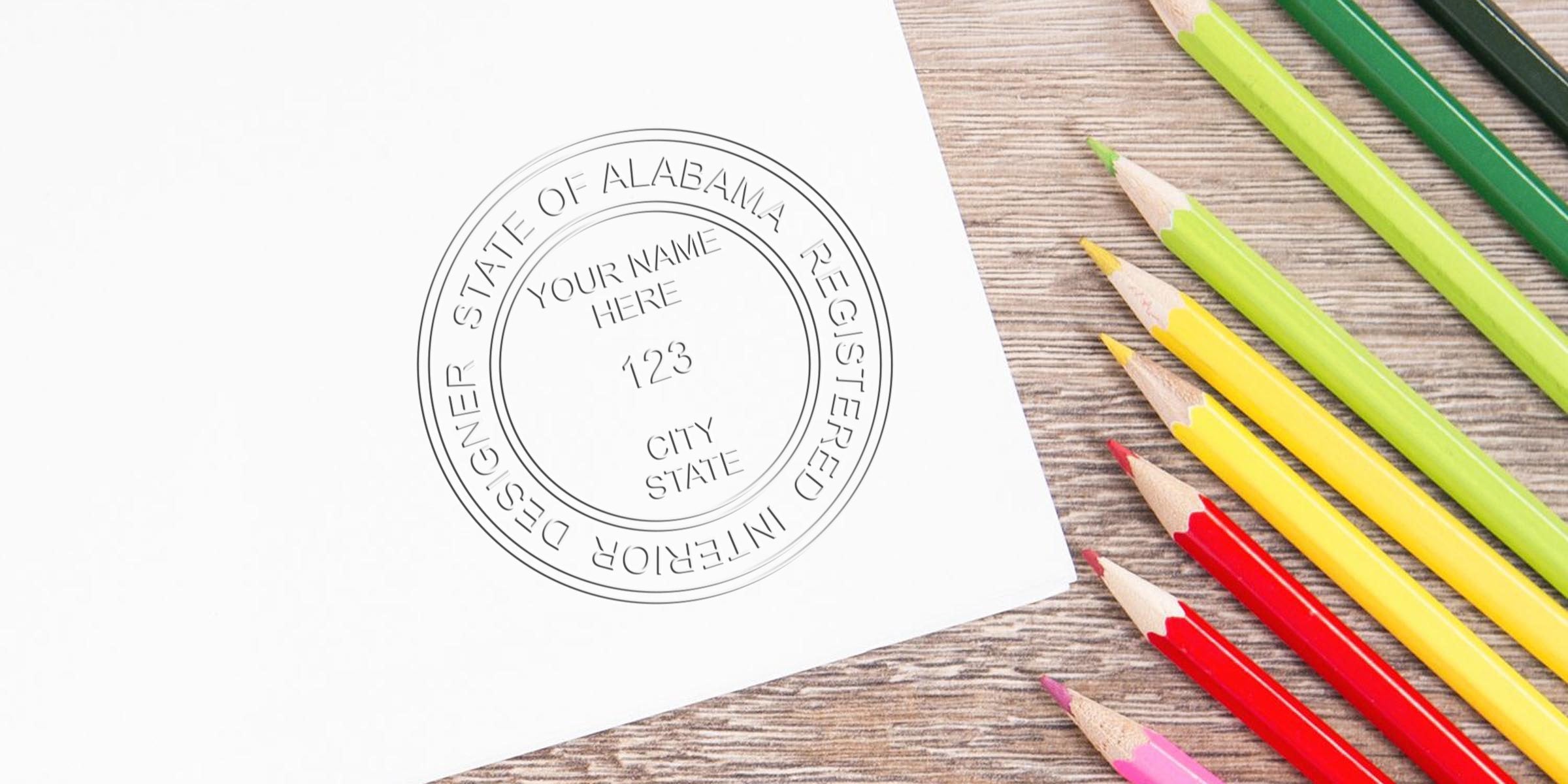 Alabama interior designer highlights the advantages of stamp design in their newest project.