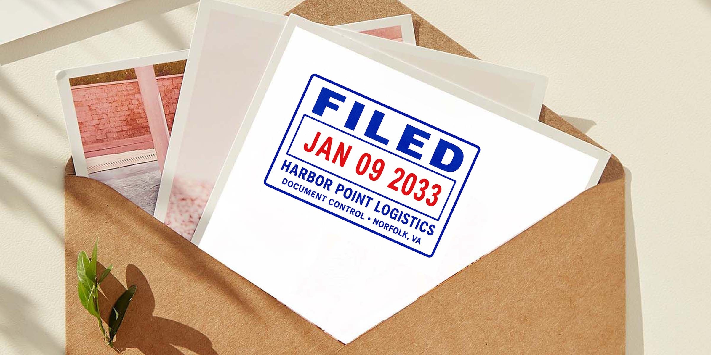 Make Your Mail Stand Out with a Custom Date Stamp