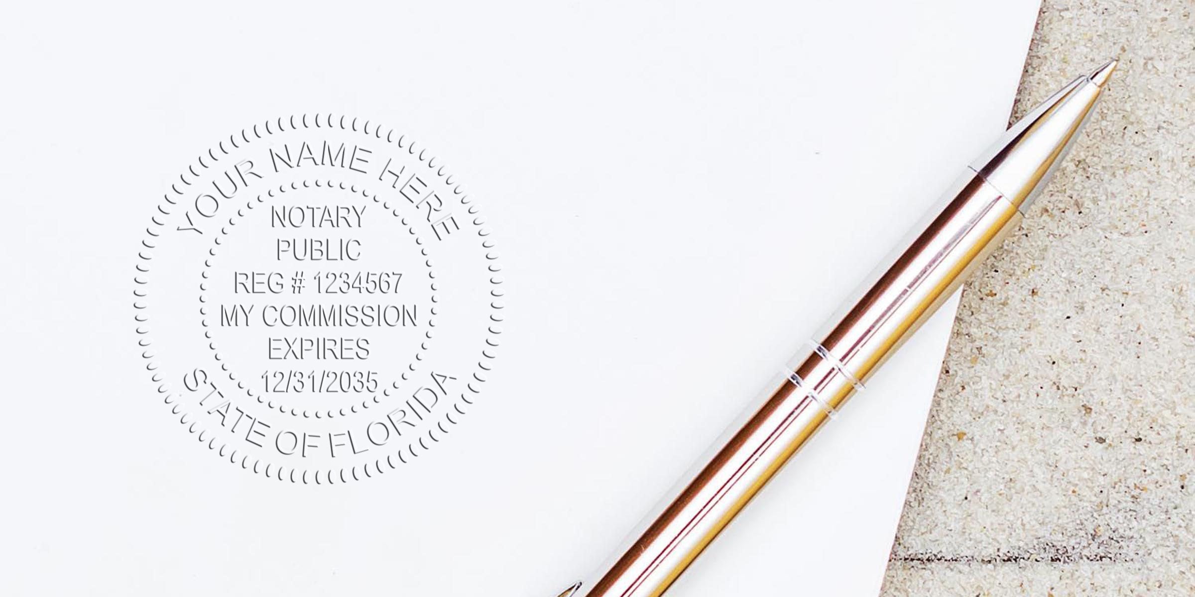 Unlock Your Notary Potential with a Florida Notary Stamp | Acorn Sales