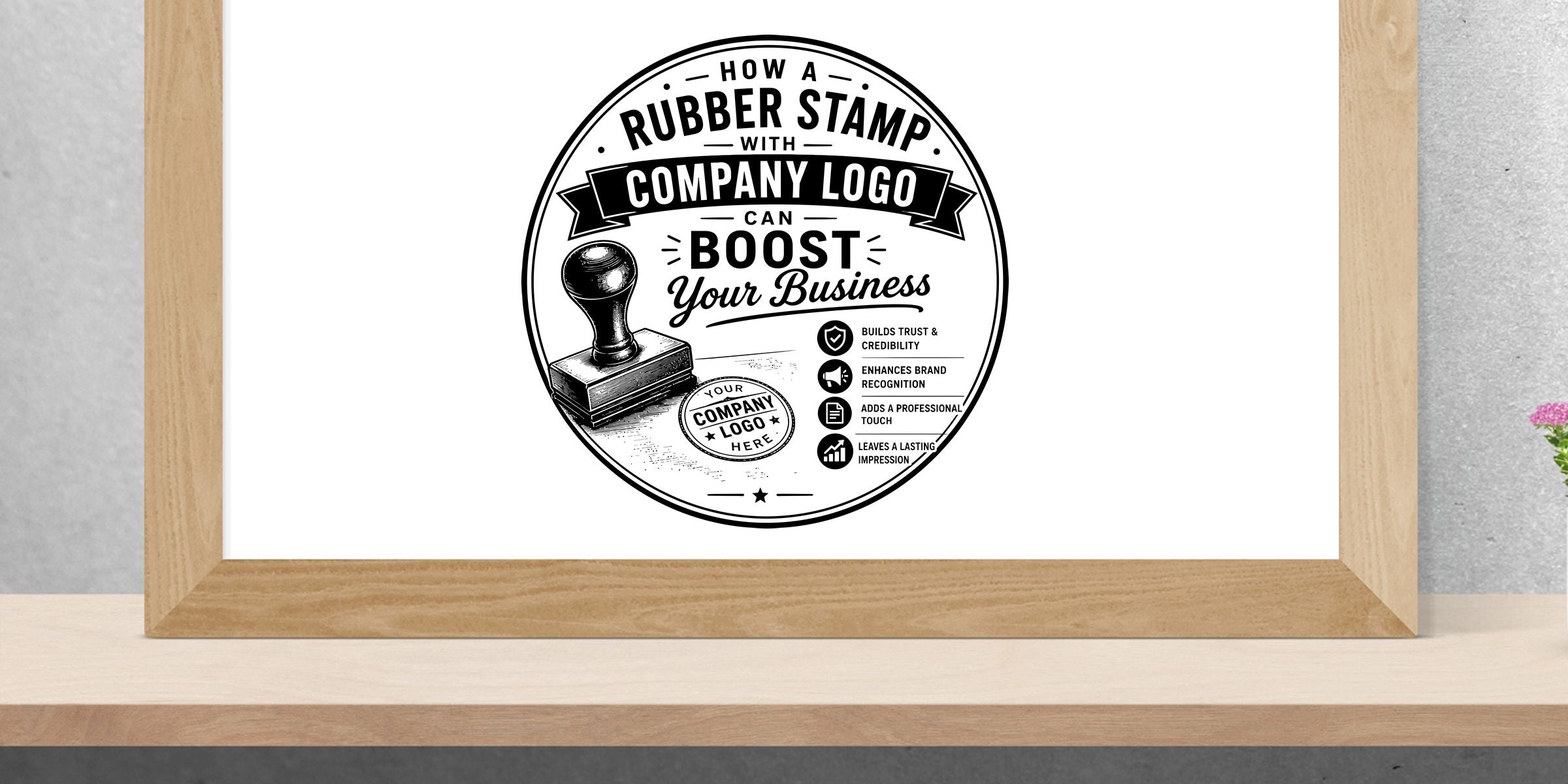How a Rubber Stamp with Company Logo Can Boost Your Business