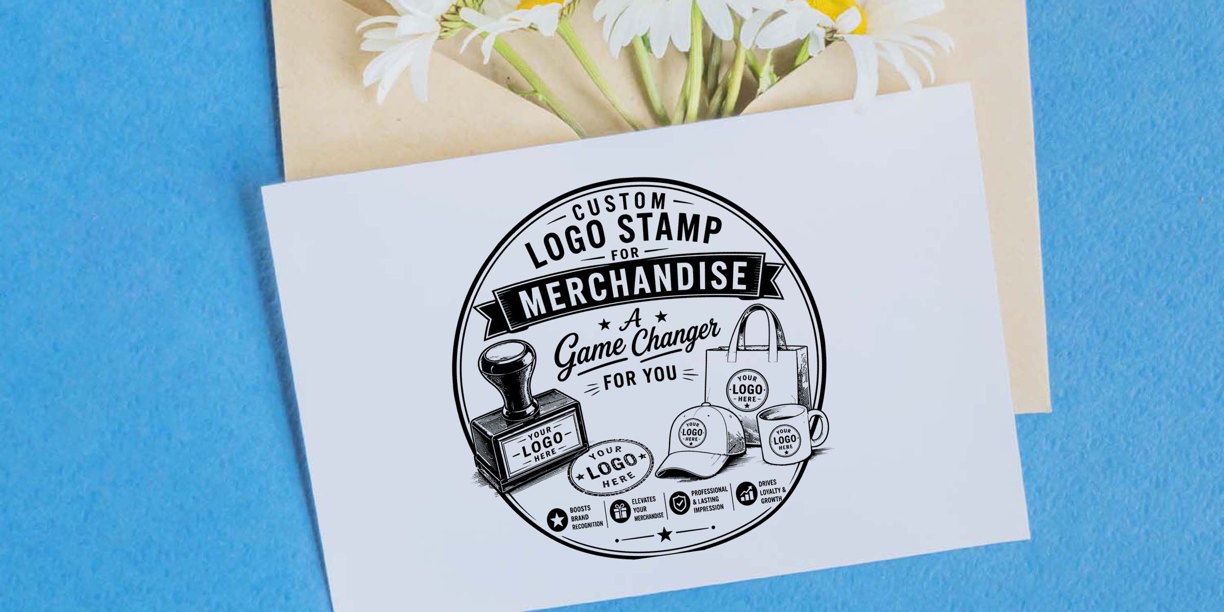 Custom Logo Stamp for Merchandise: A Game Changer for You