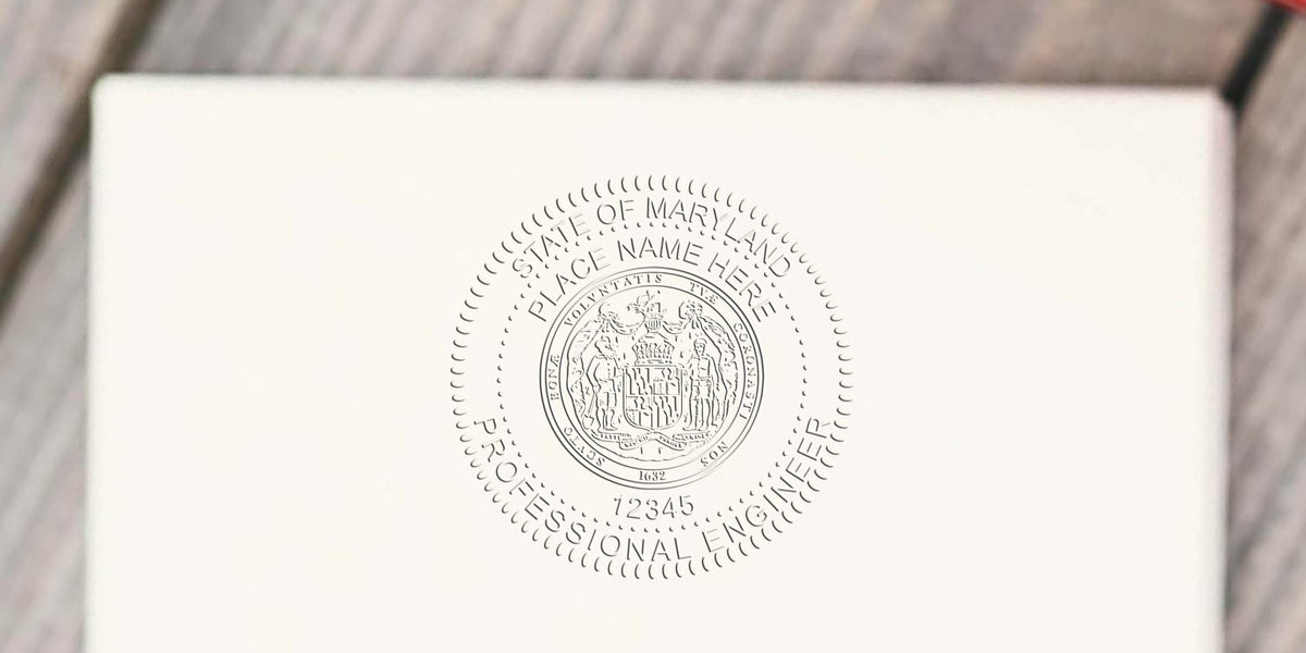 Find the Best Maryland Engineer Seal Design for Your Needs | Acorn Sales