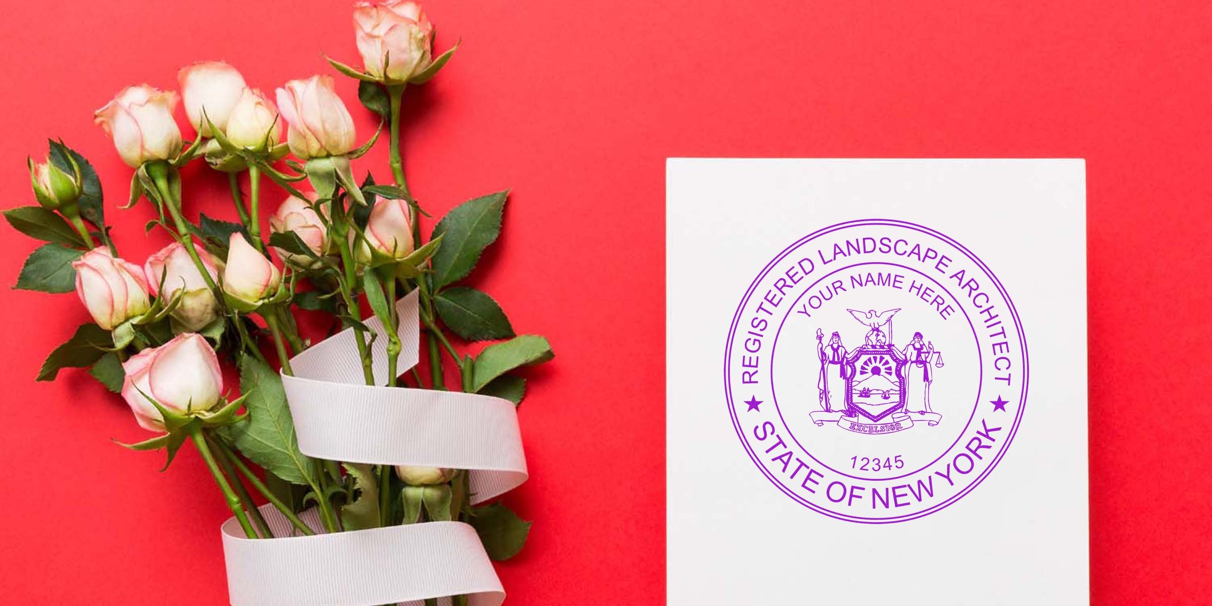 Sorry, I need keywords from Column H to create alt text. Please provide keywords related to New York landscape architect stamps and seal requirements.