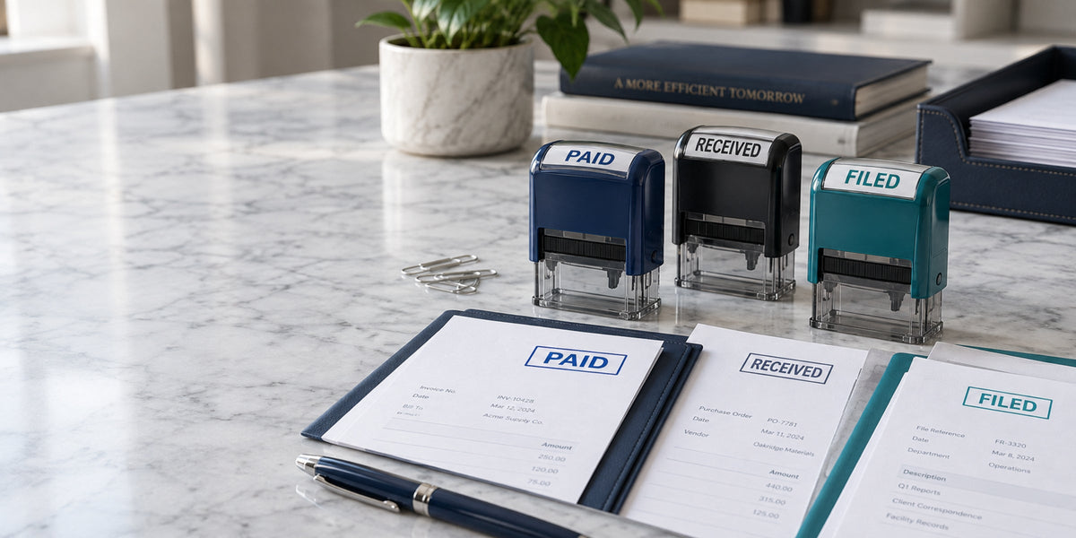 Effortless Efficiency: Best Self-Inking Office Stamps