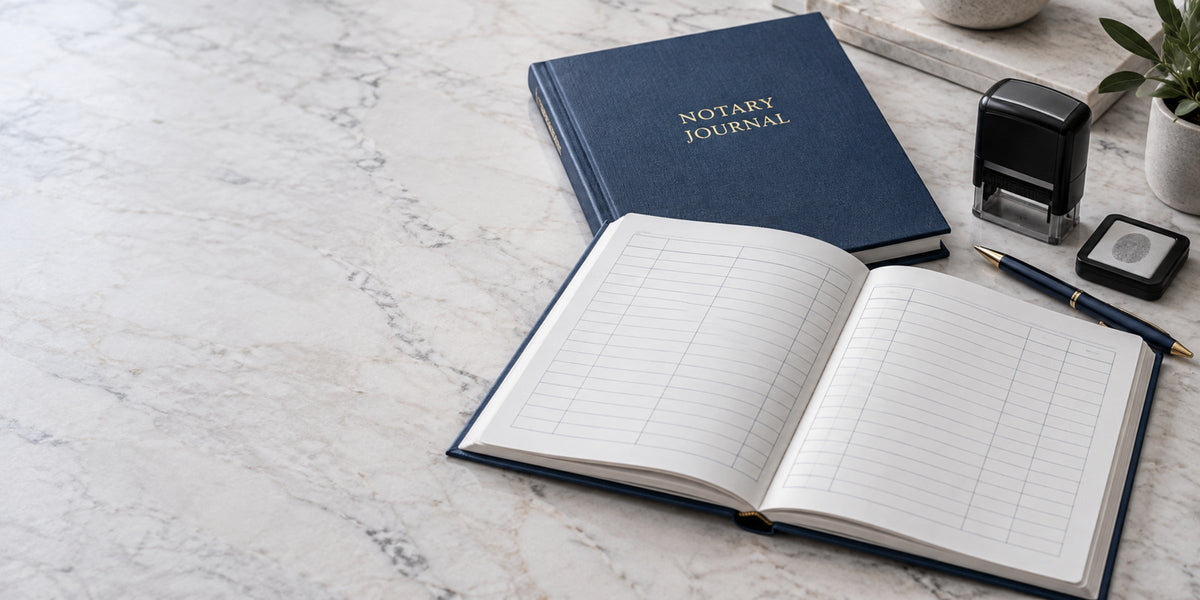 Notary Journals and Record Books: What They Are and What Goes In Them