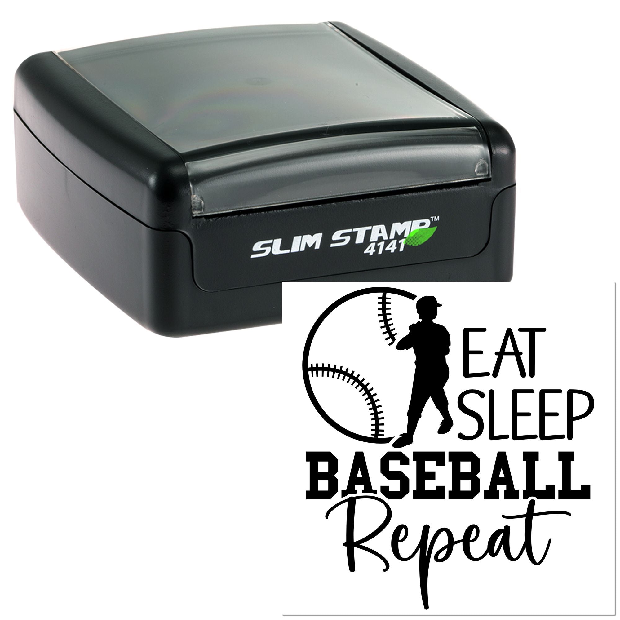 Slim Pre-Inked Diamond Driven Daily Scrapbook Stamp