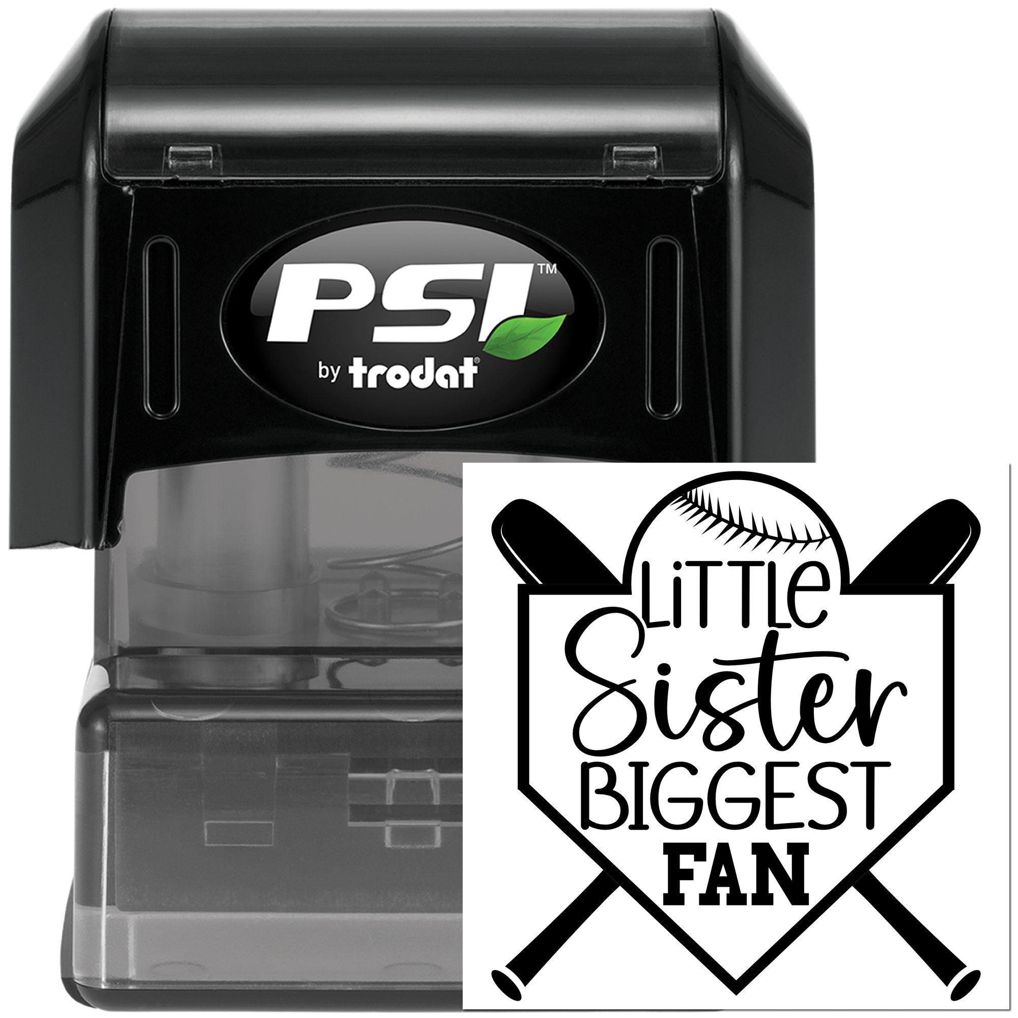 PSI Paper Goods Sisterhood Sports Passion Pride Pre-Inked Stamp
