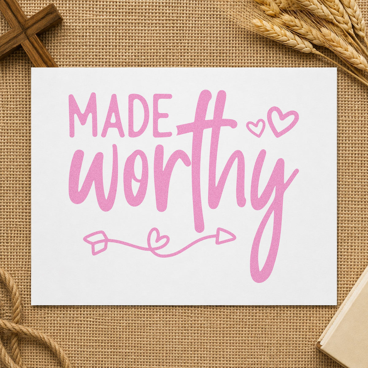 Made Worthy Self-Inking Stamp in use 10
