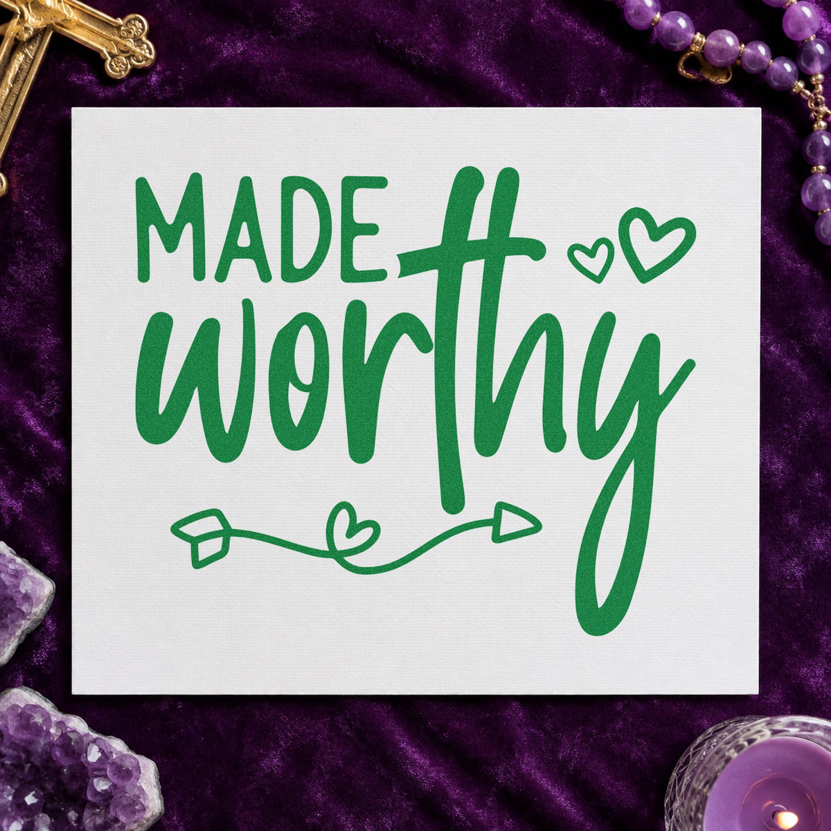 Made Worthy Self-Inking Stamp in use 3