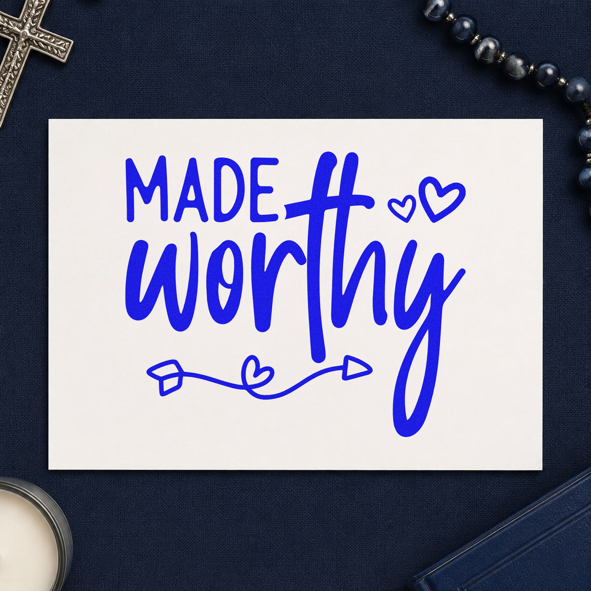 Made Worthy Self-Inking Stamp in use 6