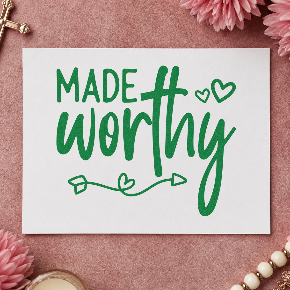 Made Worthy Compact Pre-Inked Stamp – Slim in use 8