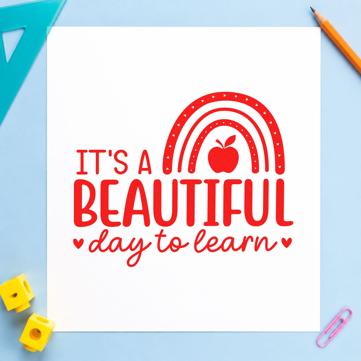 Beautiful Day To Learn Hand Stamp – Duo in use 7