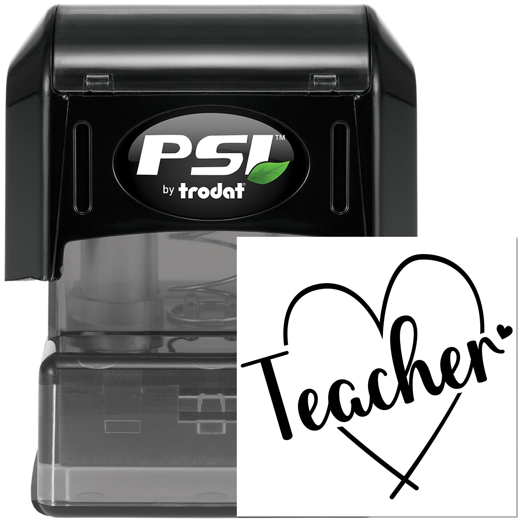 PSI by Trodat teacher self-inking rubber stamp for personalized classroom grading and marking