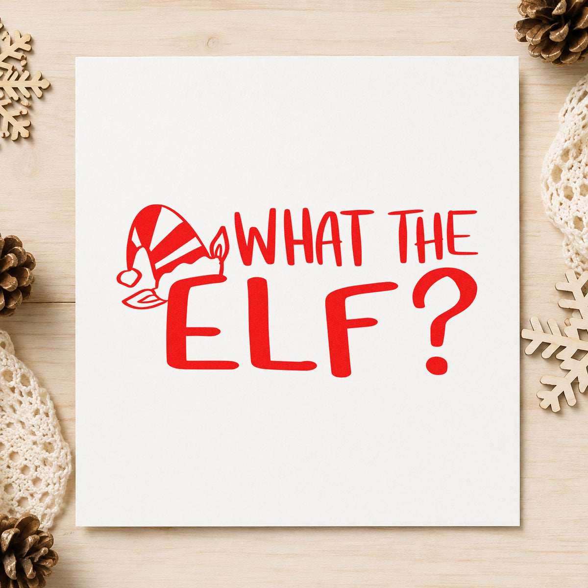 What The Elf Stamp – Duo Hand in use 5