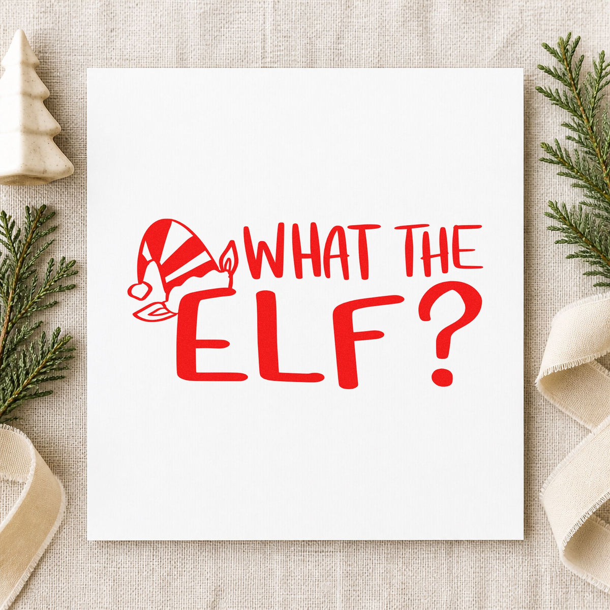 What The Elf Slim Pre-Inked Stamp in use 7