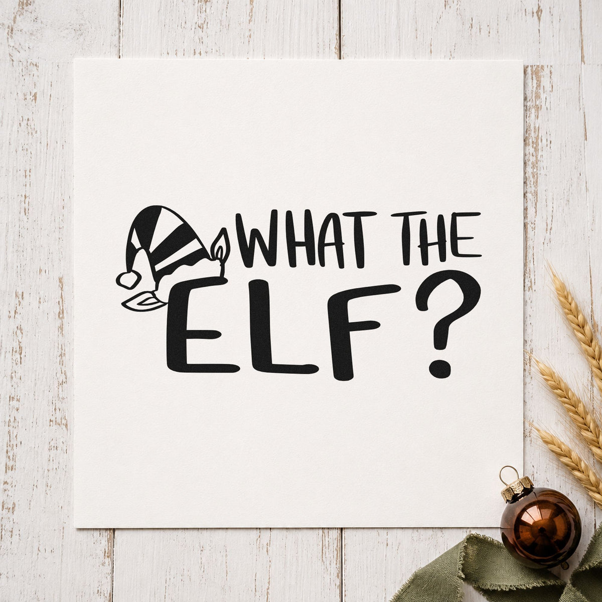 What The Elf Stamp – Duo Hand in use 9