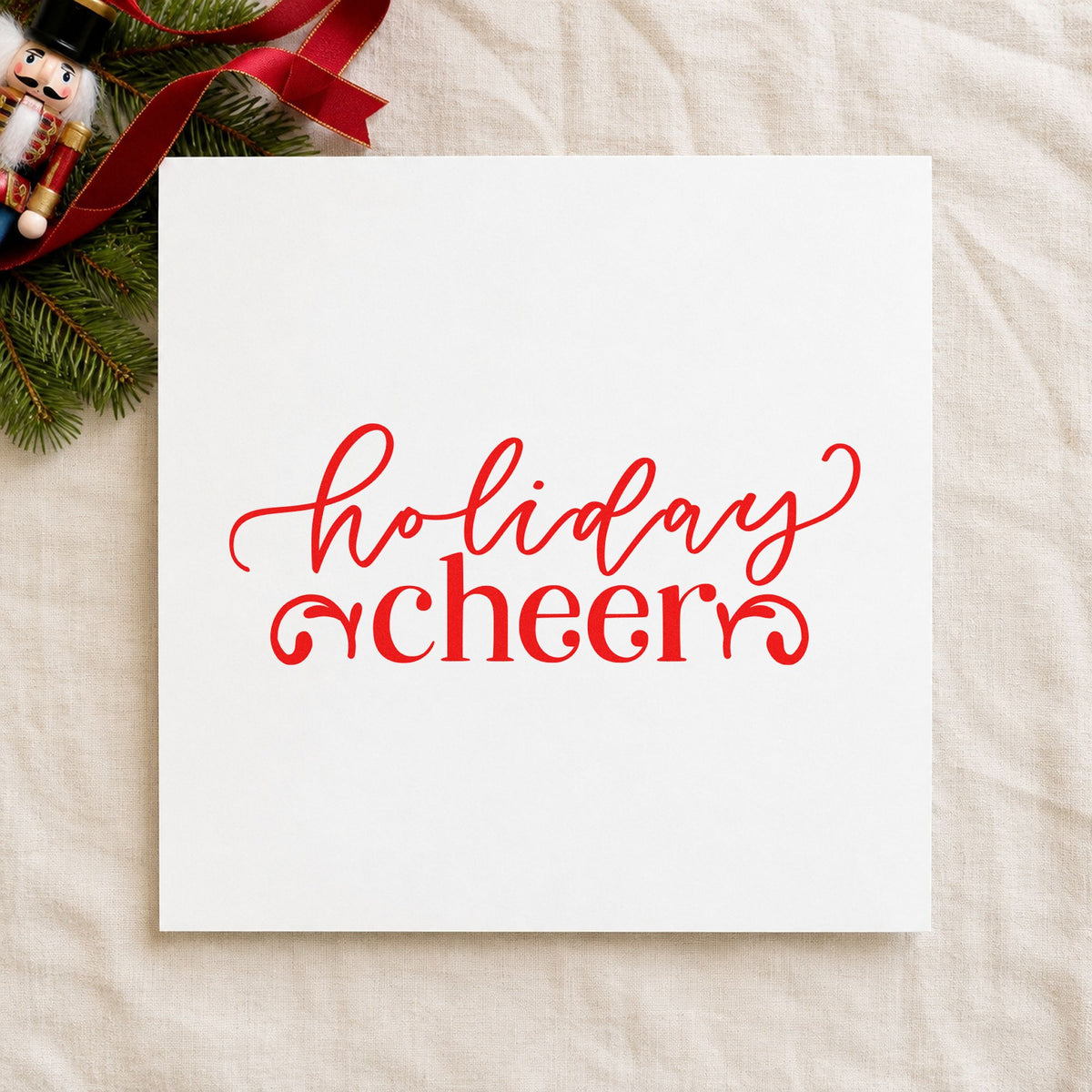 Holiday Cheer Flourishes Stamp – Duo Hand in use 7