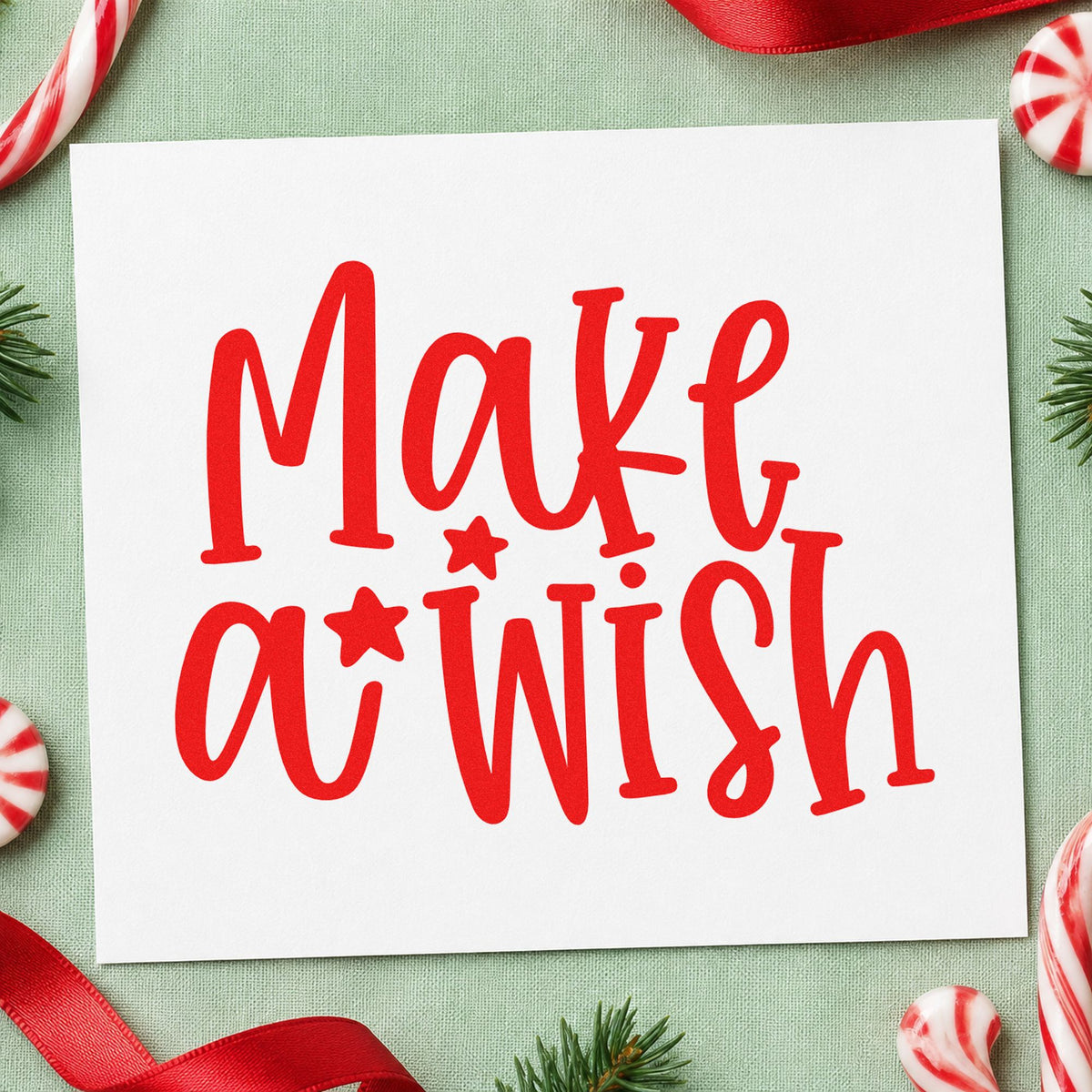 Make A Wish Stamp – Self-Inking in use 7